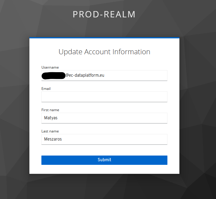 Azure AD login update