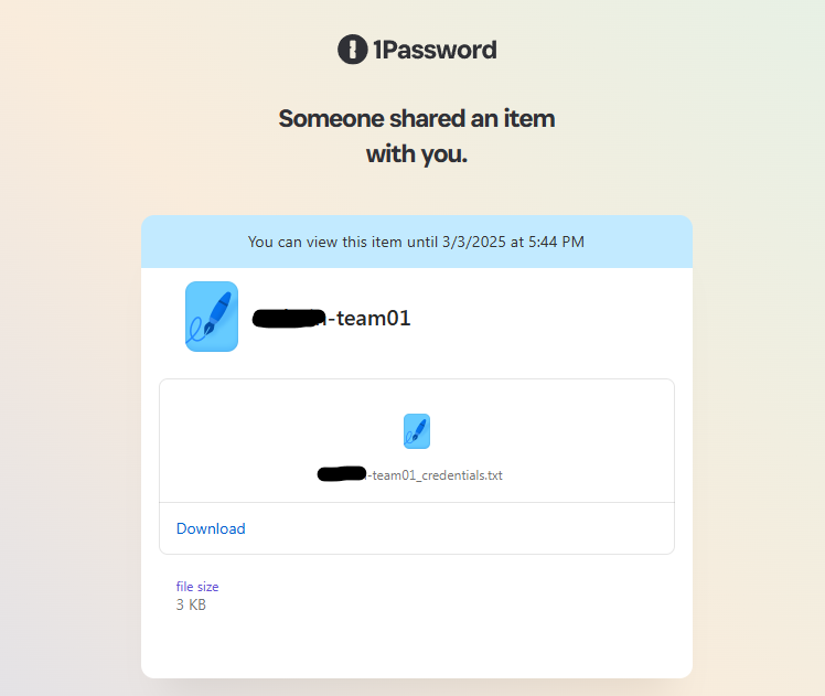 1password download screen