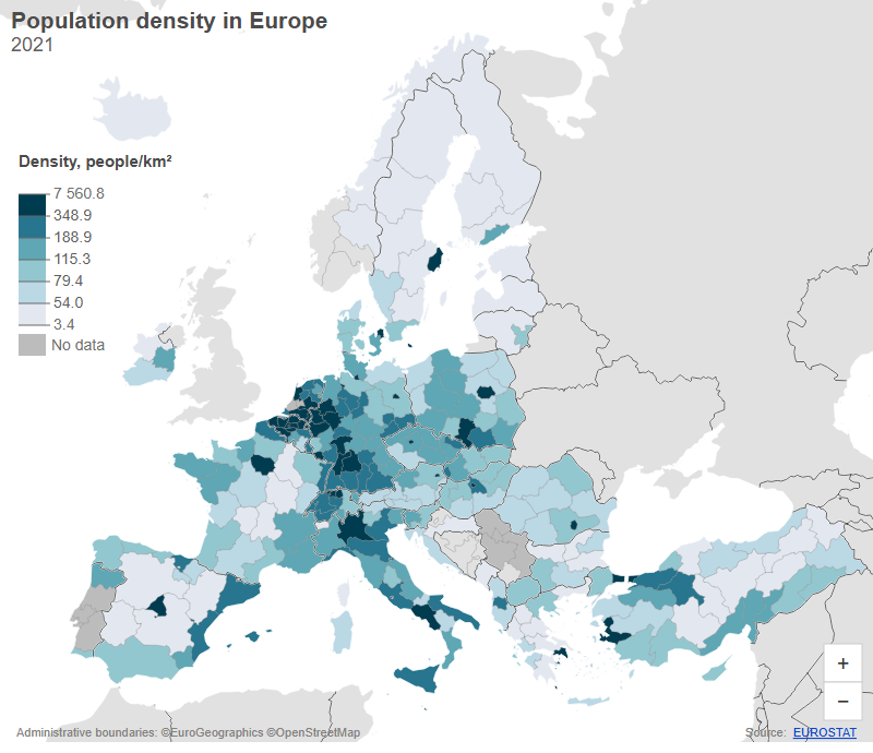 Population density example